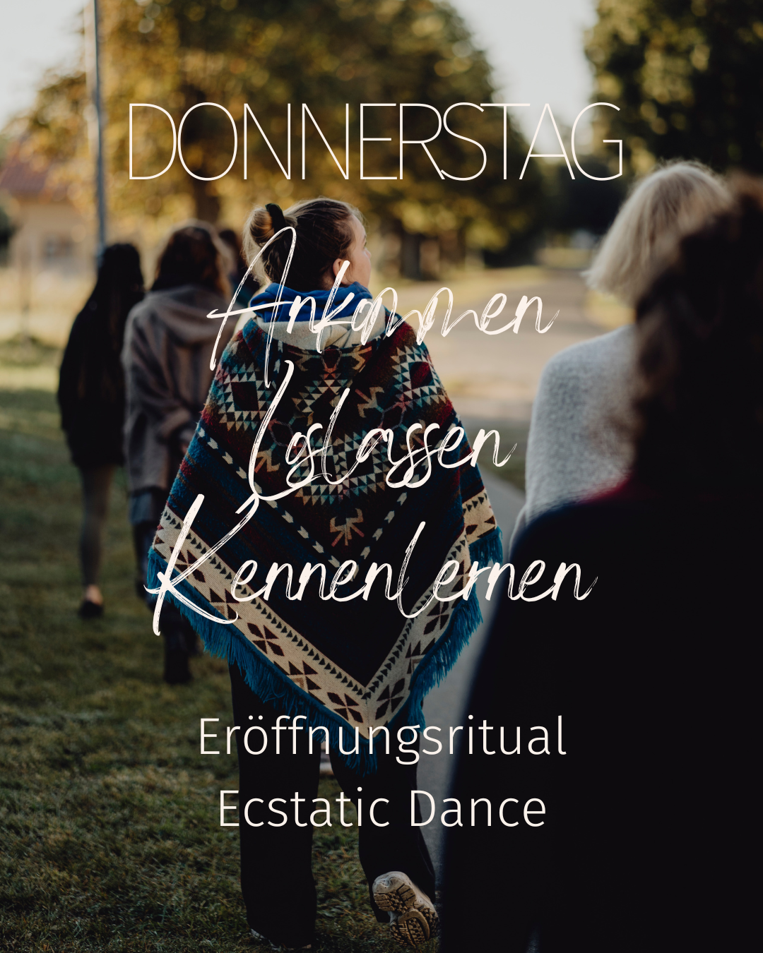 Tagesprogramm Wochenende Frauenretreat The Art of Self Love mit Natur, Ritual, Ecstatic Dance, Achtsamkeit im September