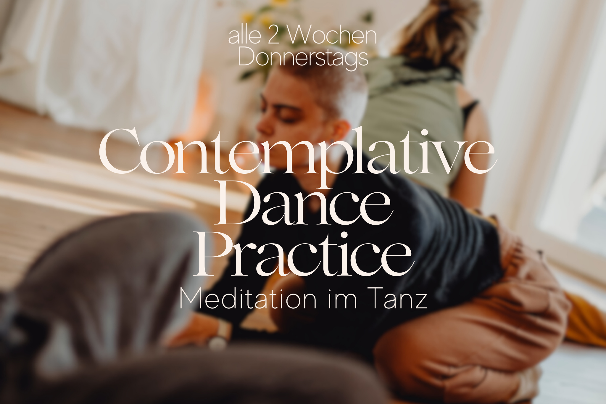 Meditation Tanz Veranstaltung Flyer Leipzig