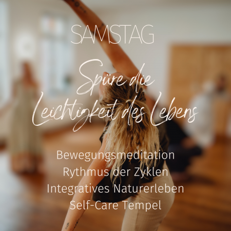 Bewegungsmeditation Zyklisch Leben Self-Care Tempel